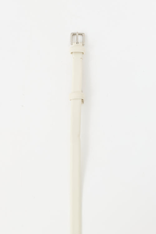 Dior Leather Slim Belt