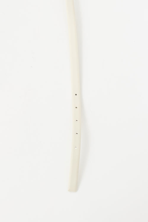 Dior Leather Slim Belt