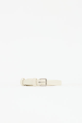 Dior Leather Slim Belt