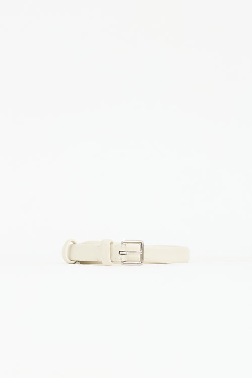 Dior Leather Slim Belt
