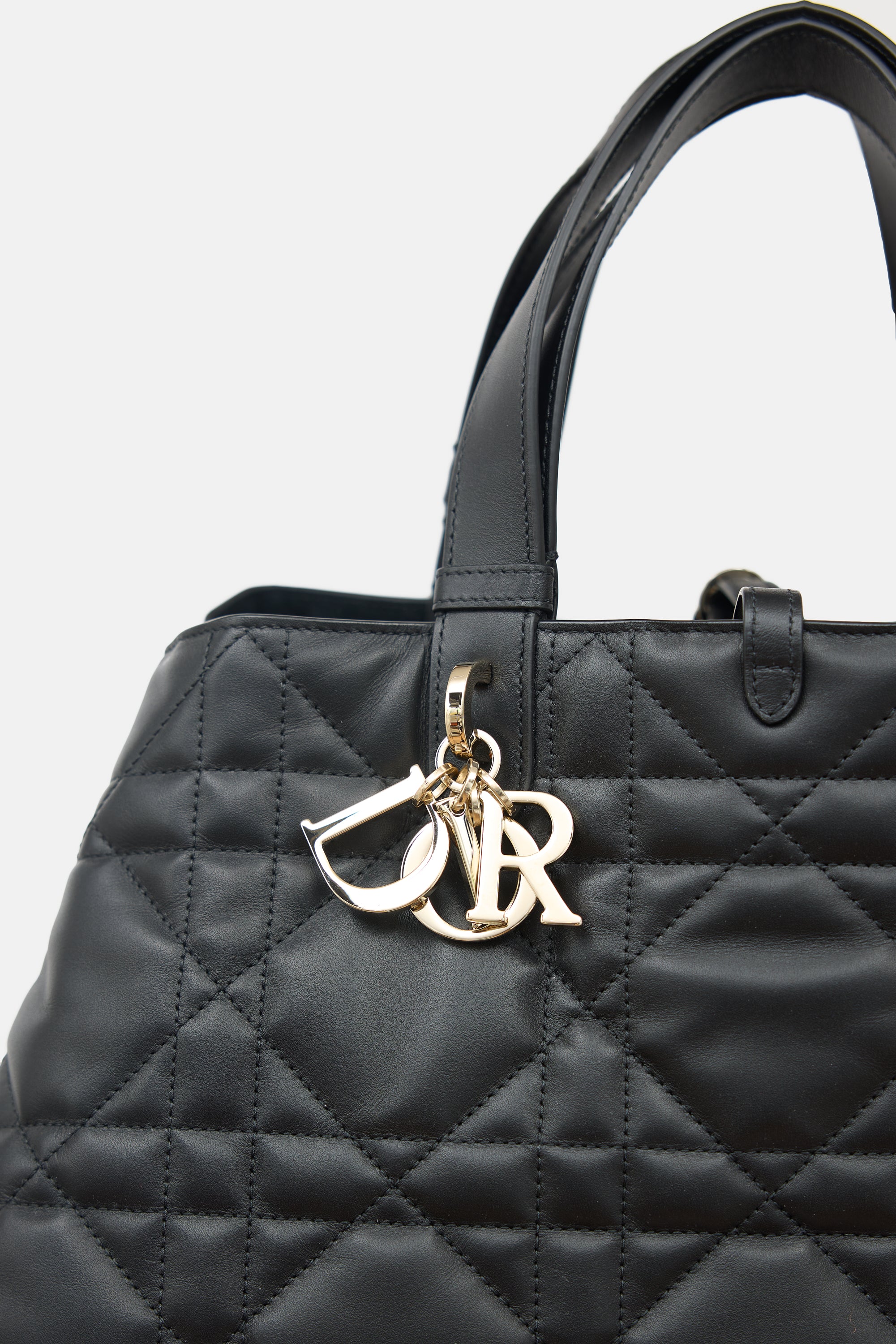 Dior Leather Macrocannage Toujours Bag