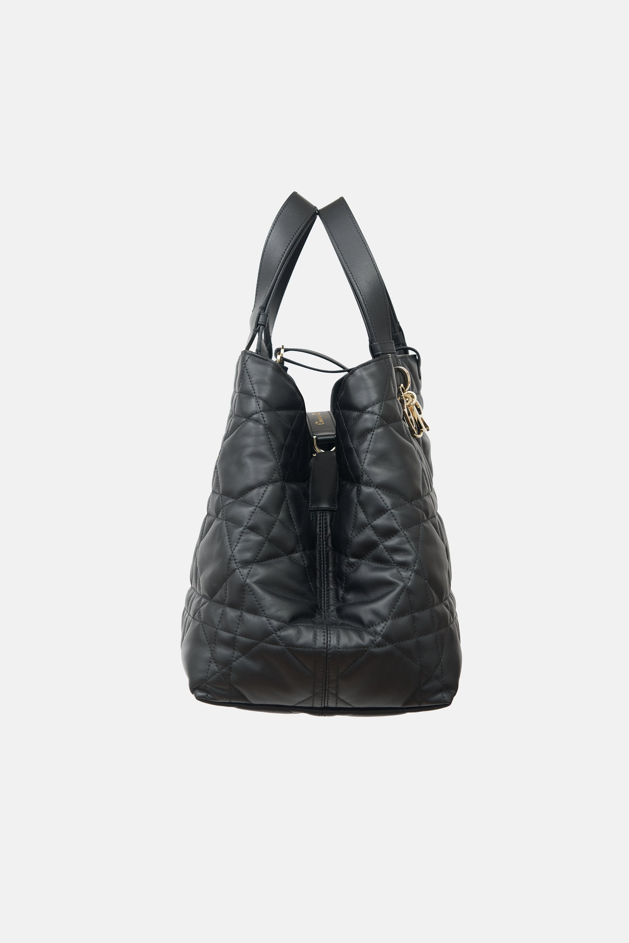 Dior Leather Macrocannage Toujours Bag