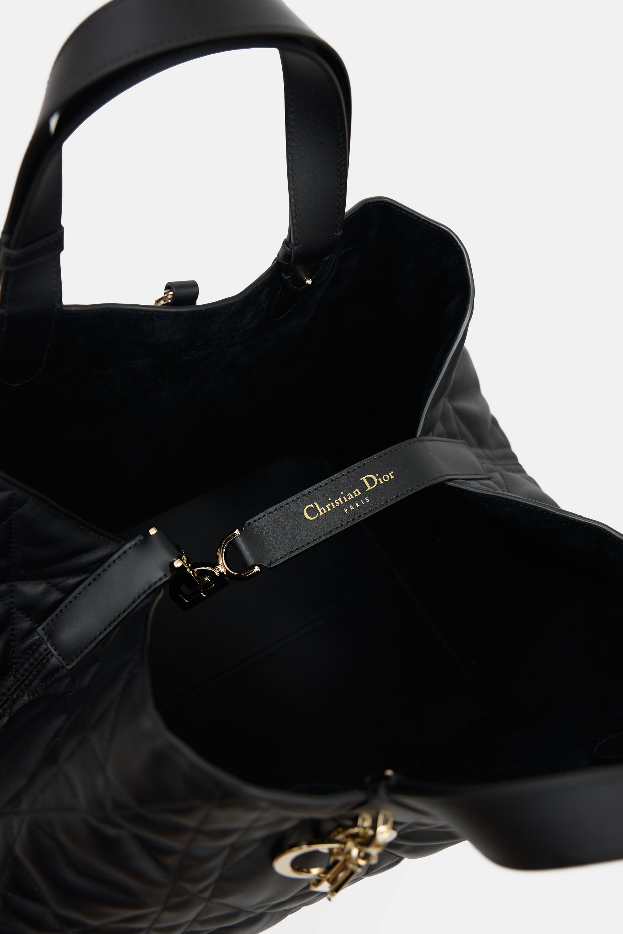 Dior Leather Macrocannage Toujours Bag