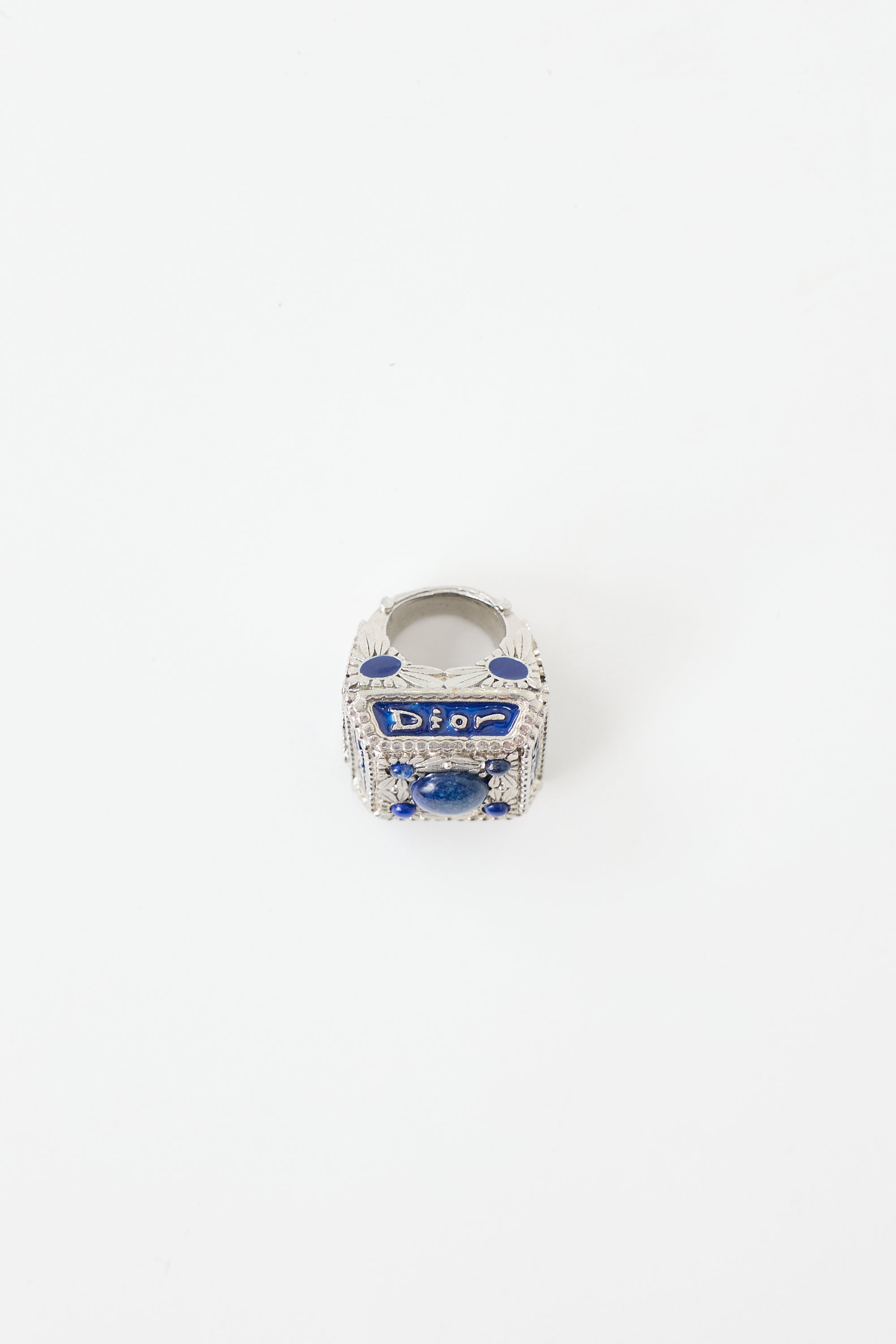 Dior FW 2002 Gem Logo Ring