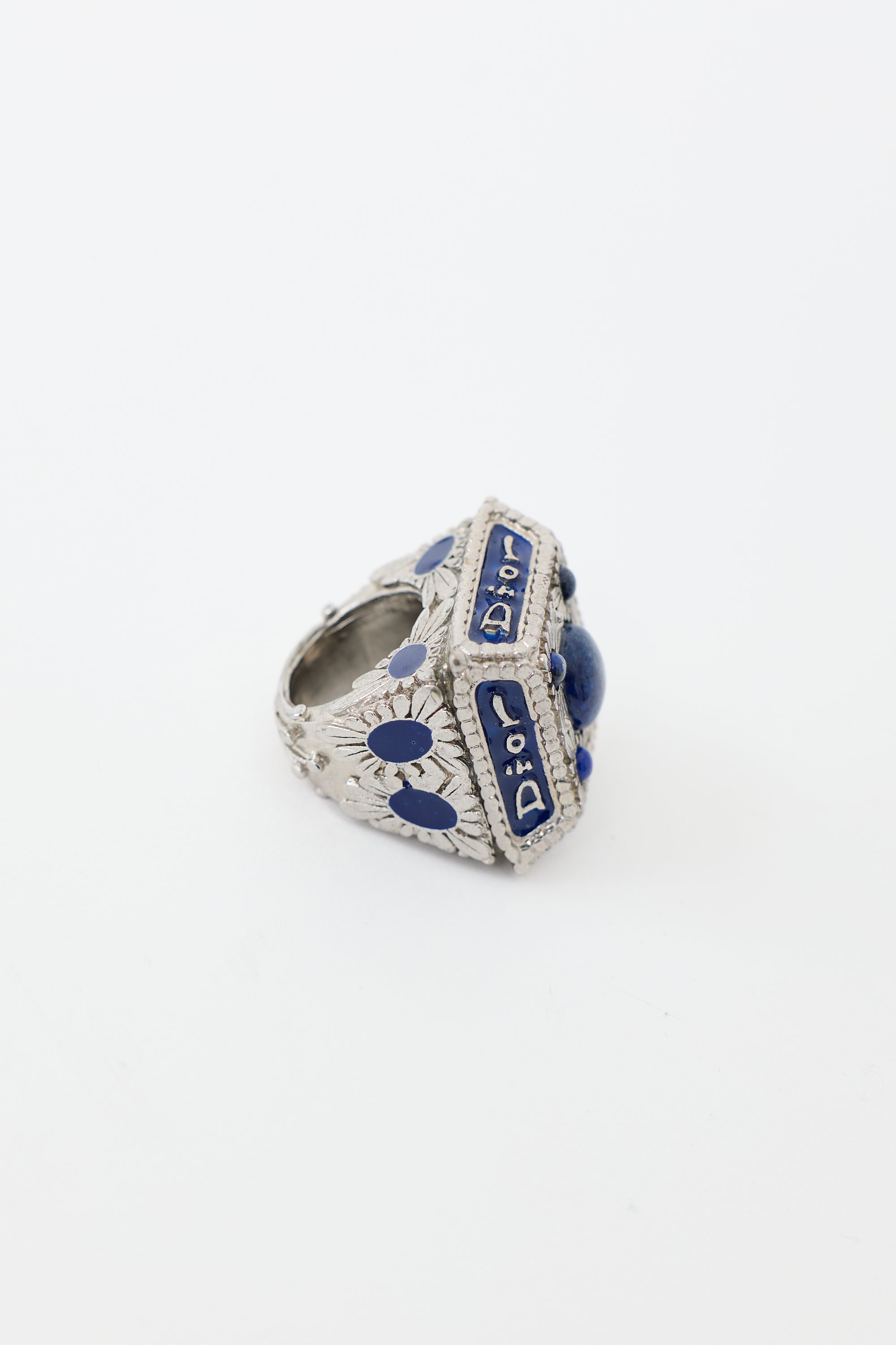 Dior FW 2002 Gem Logo Ring