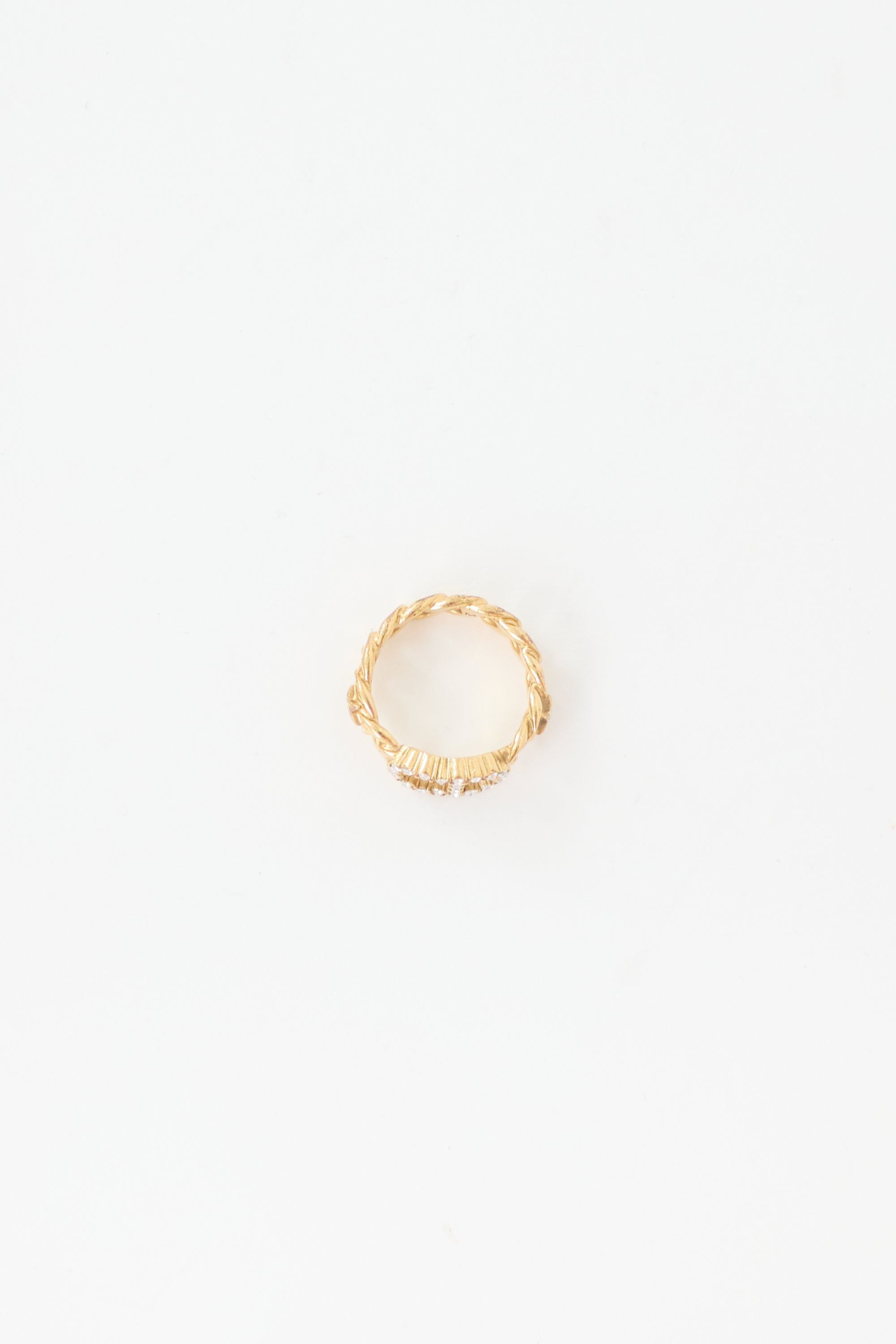 Dior Crystal Clair D Lune Ring