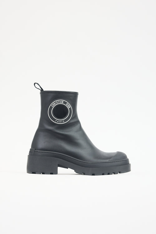 Dior Leather Ankle Boot