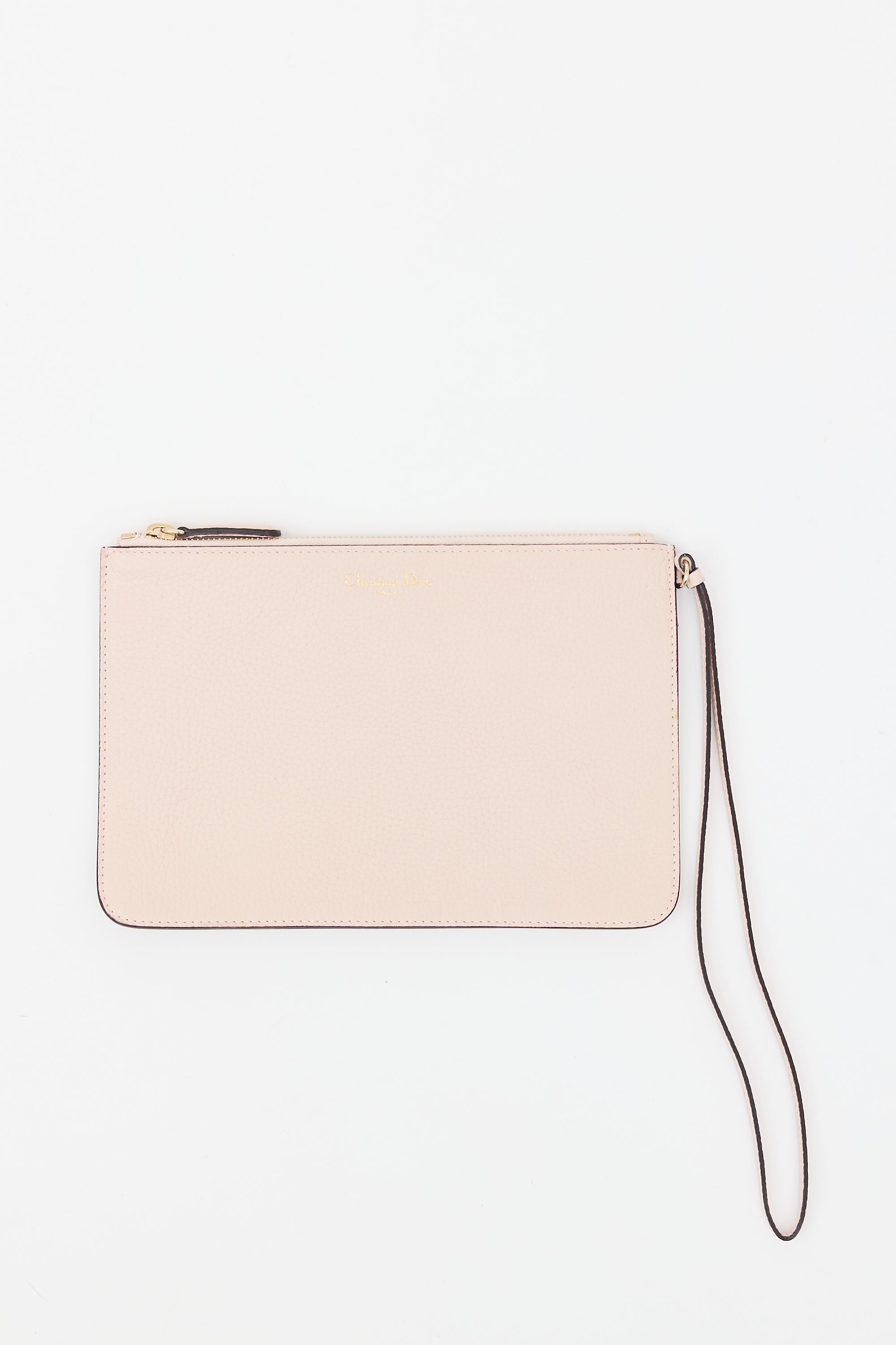Dior Leather Logo Pouch