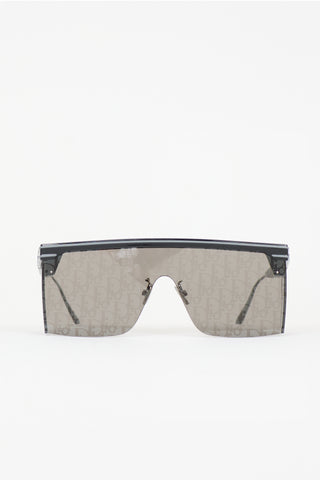 Dior DiorClub M1U Logo Shield Sunglasses