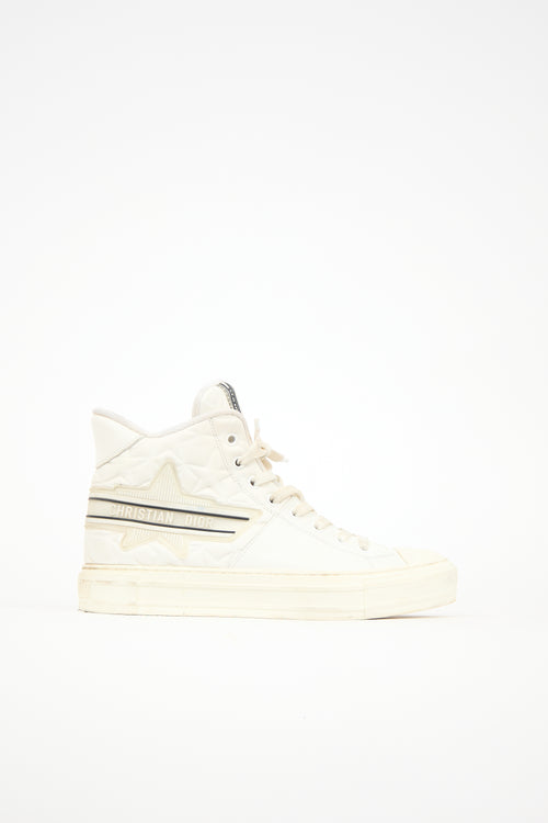 Dior Leather Walk'N'Dior Star Sneaker
