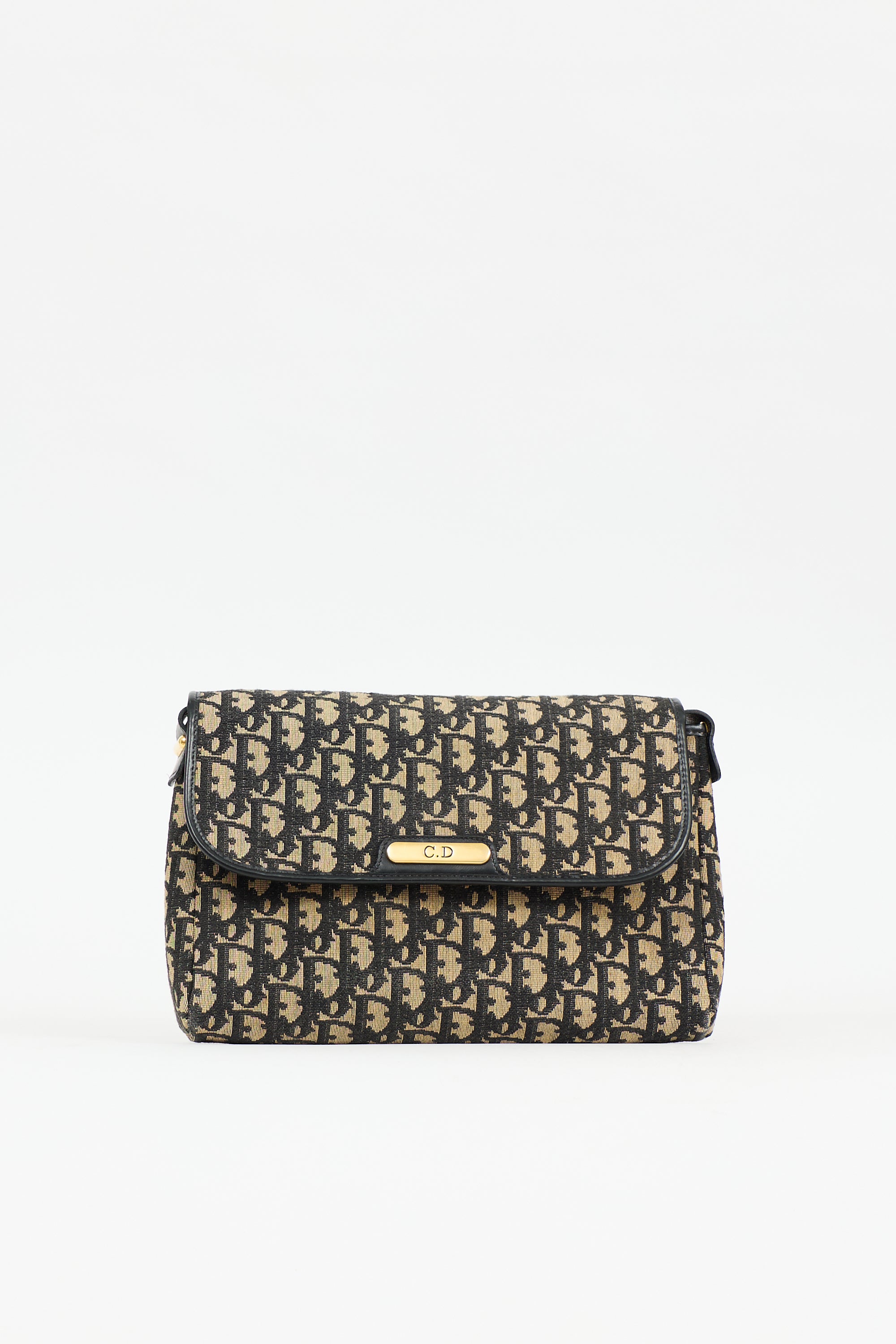 Dior Vintage Monogram Trotter CD Bag