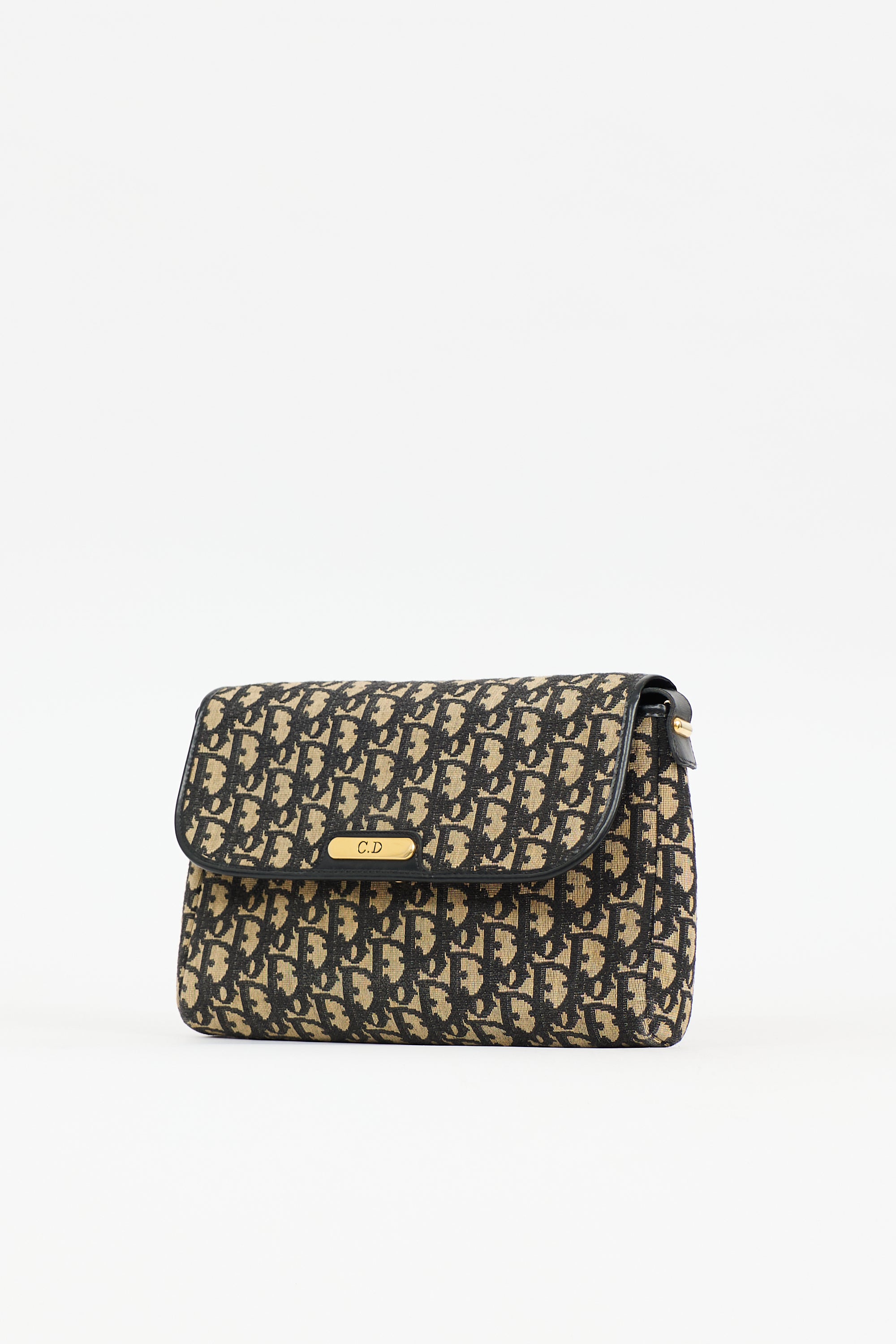 Dior Vintage Monogram Trotter CD Bag