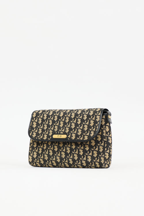 Dior Vintage Monogram Trotter CD Bag