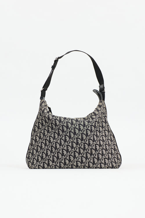 Dior Vintage Monogram Trotter Crossbody Bag