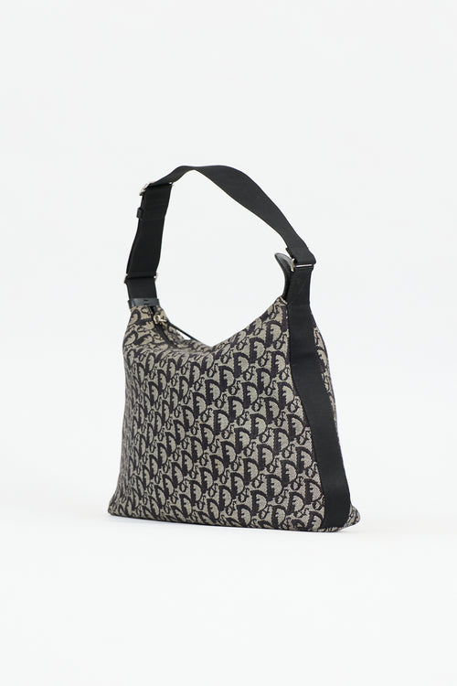 Dior Vintage Monogram Trotter Crossbody Bag