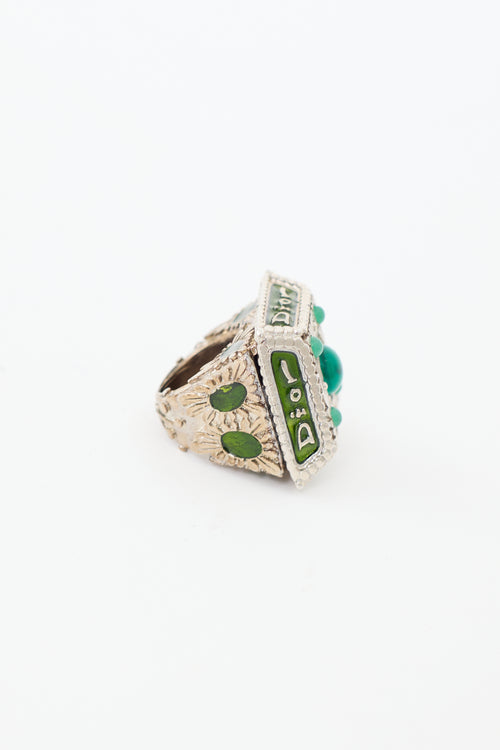 FW 2002 Gem Logo Ring