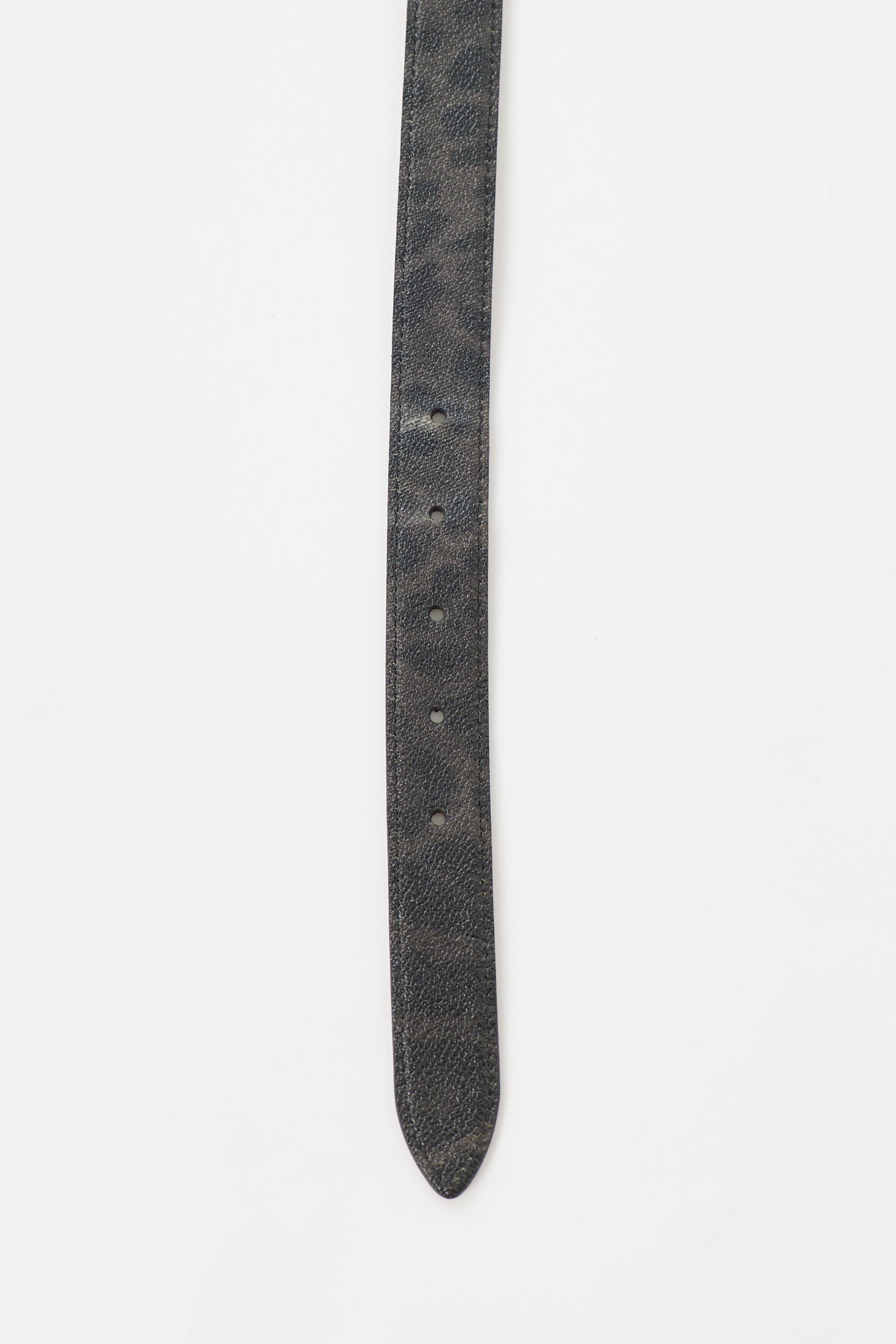 Dolce & Gabbana Leather Printed Belt