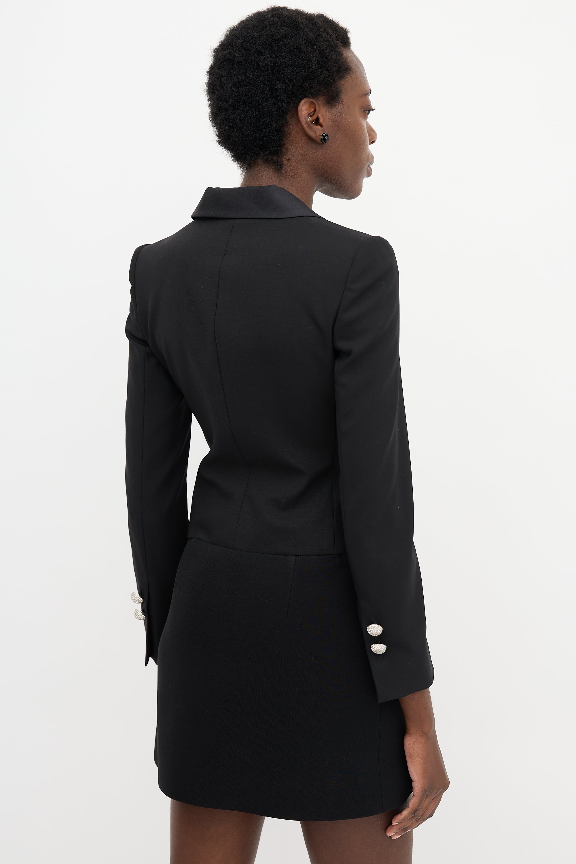 Dolce & Gabbana Double Breasted Tuxedo Blazer