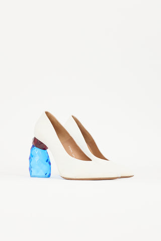 Dries Van Noten FW 2017 Canvas Pump