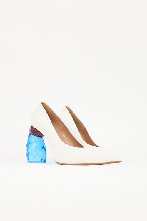 Dries Van Noten FW 2017 Canvas Pump