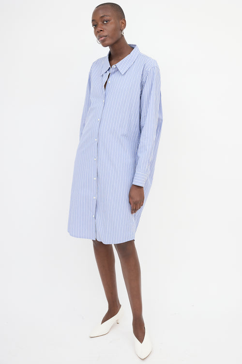Dries Van Noten Striped Shirt Dress