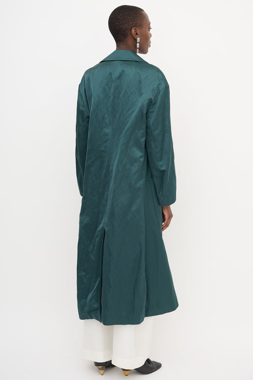 Dries Van Noten Satin Duster Coat