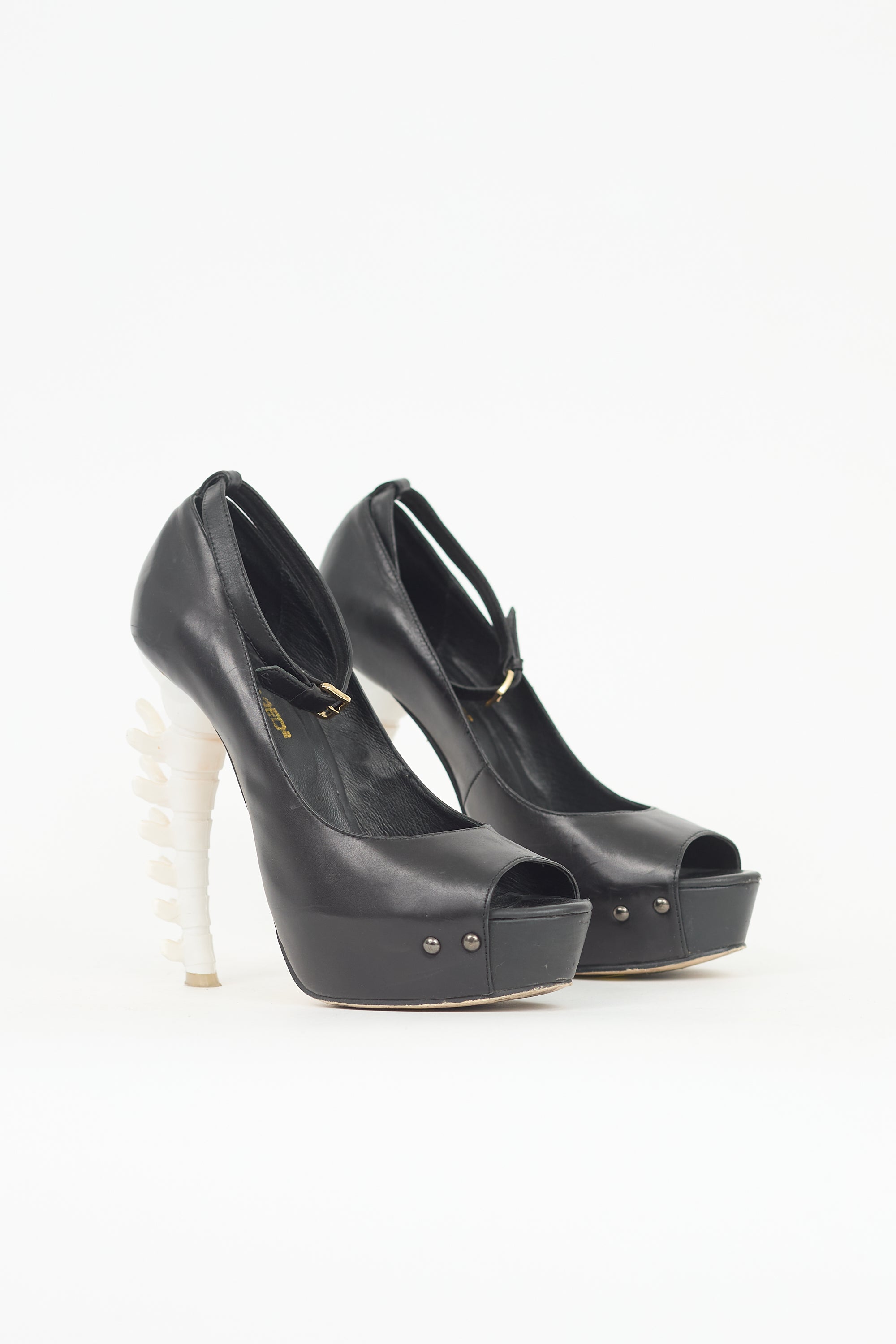 DSquared2 FW 2010 Leather Spine Pump
