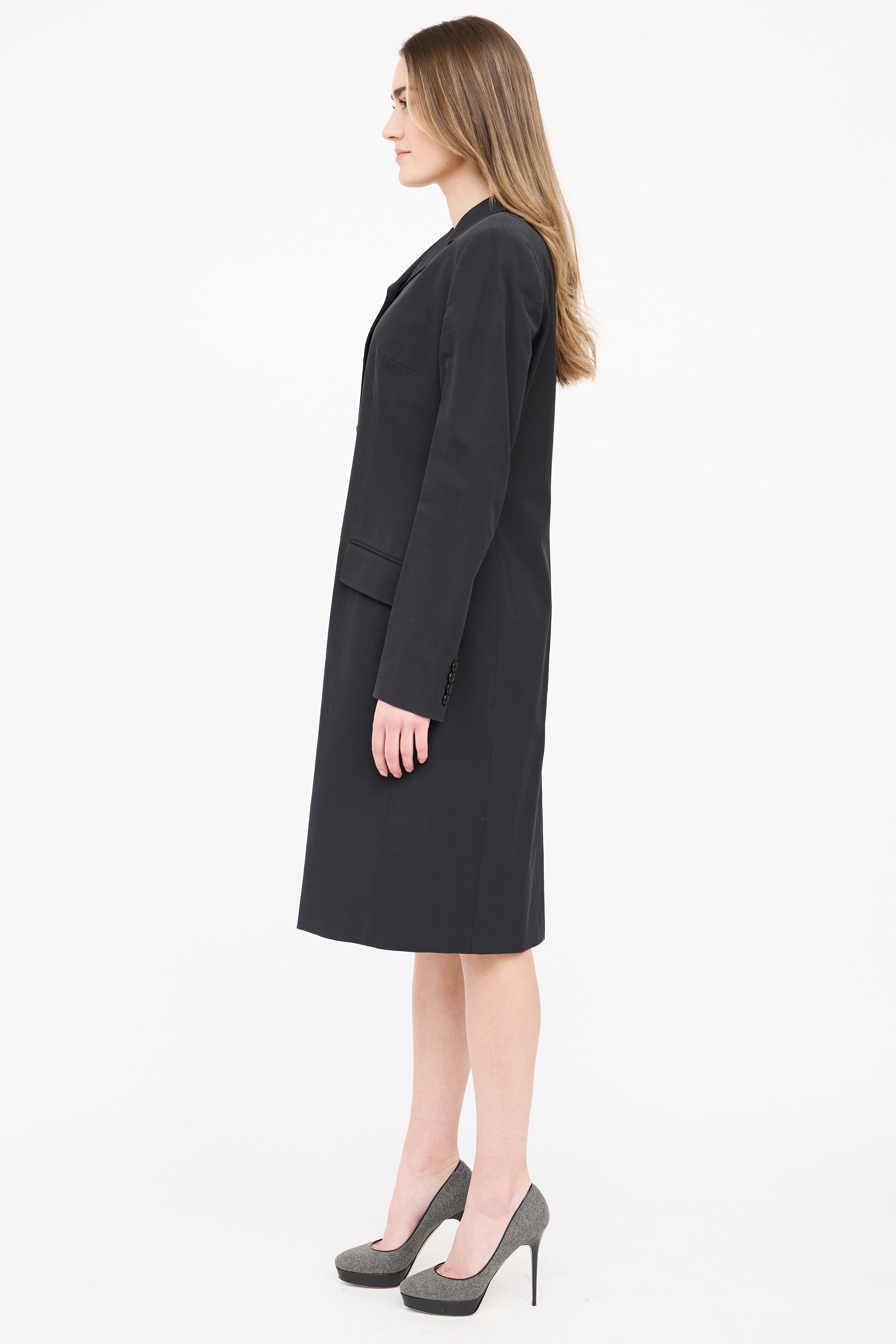 Dolce & Gabbana Notched Collar Coat