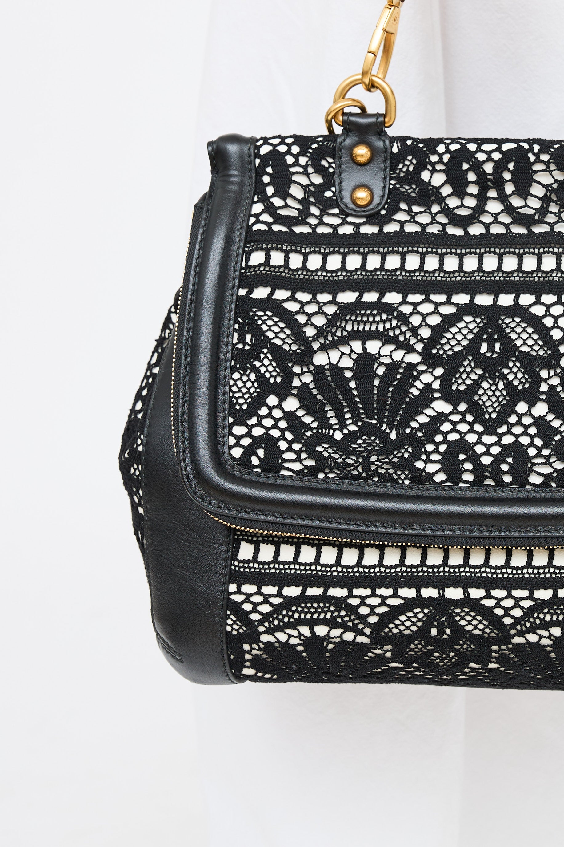 Dolce & Gabbana Lace Miss Sicily Bag