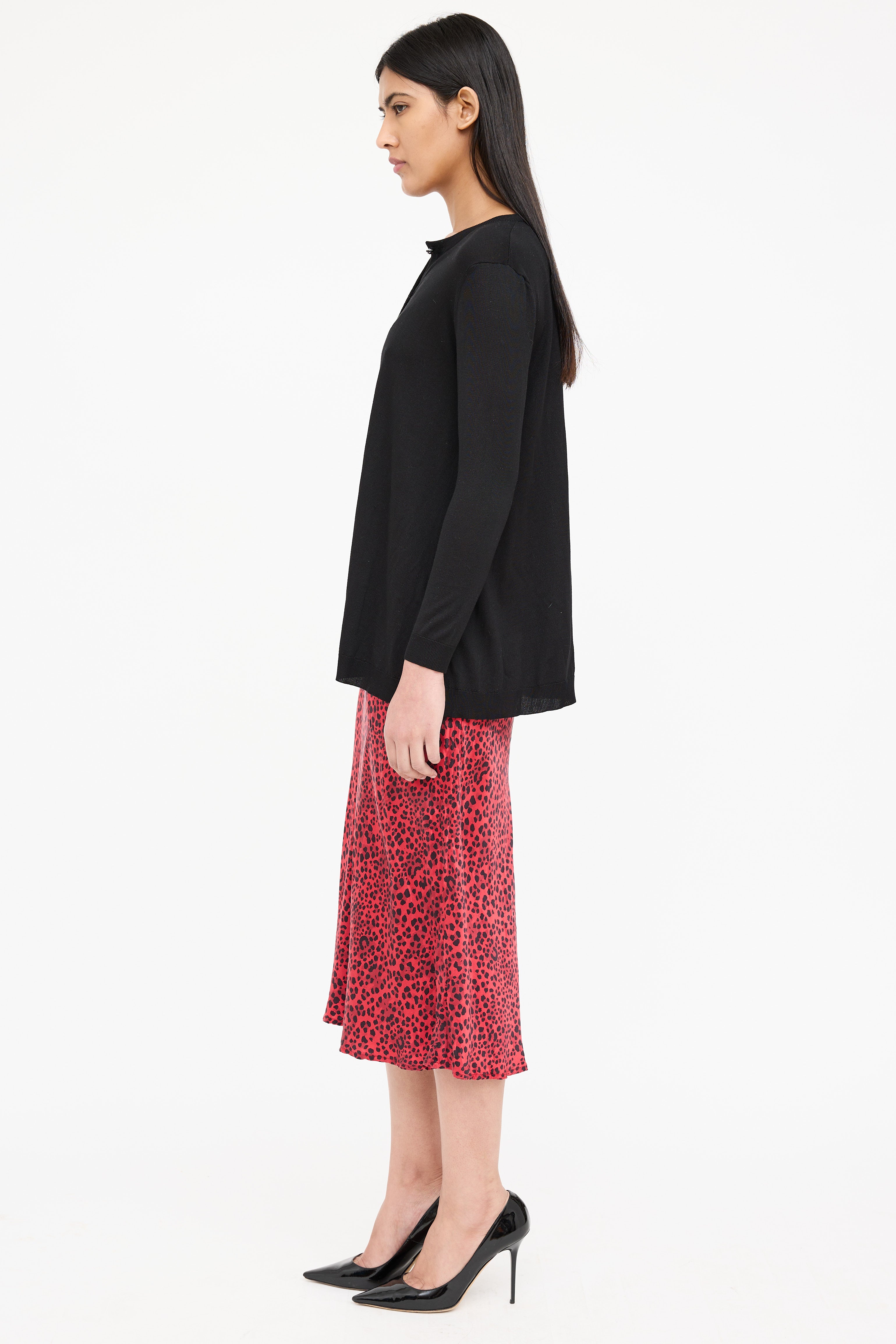 Dolce & Gabbana Silk Knit Cardigan