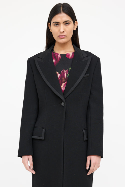 Dolce & Gabbana Wool Button Coat