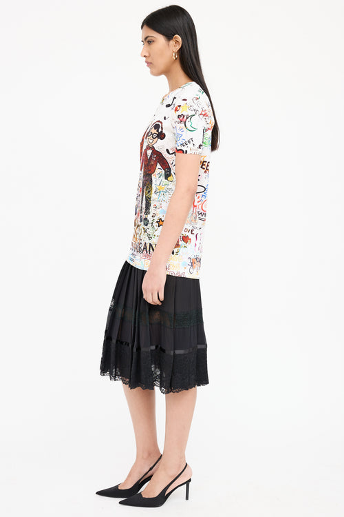 Dolce & Gabbana Doodle Logo T-Shirt