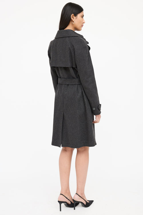 Dolce & Gabbana Double Breasted Trench Coat