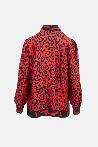 Dolce & Gabbana Pattern Button Up Shirt