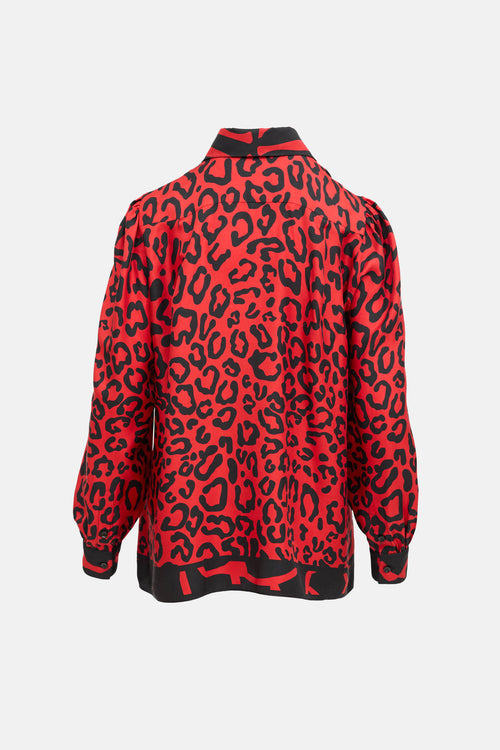 Dolce & Gabbana Pattern Button Up Shirt