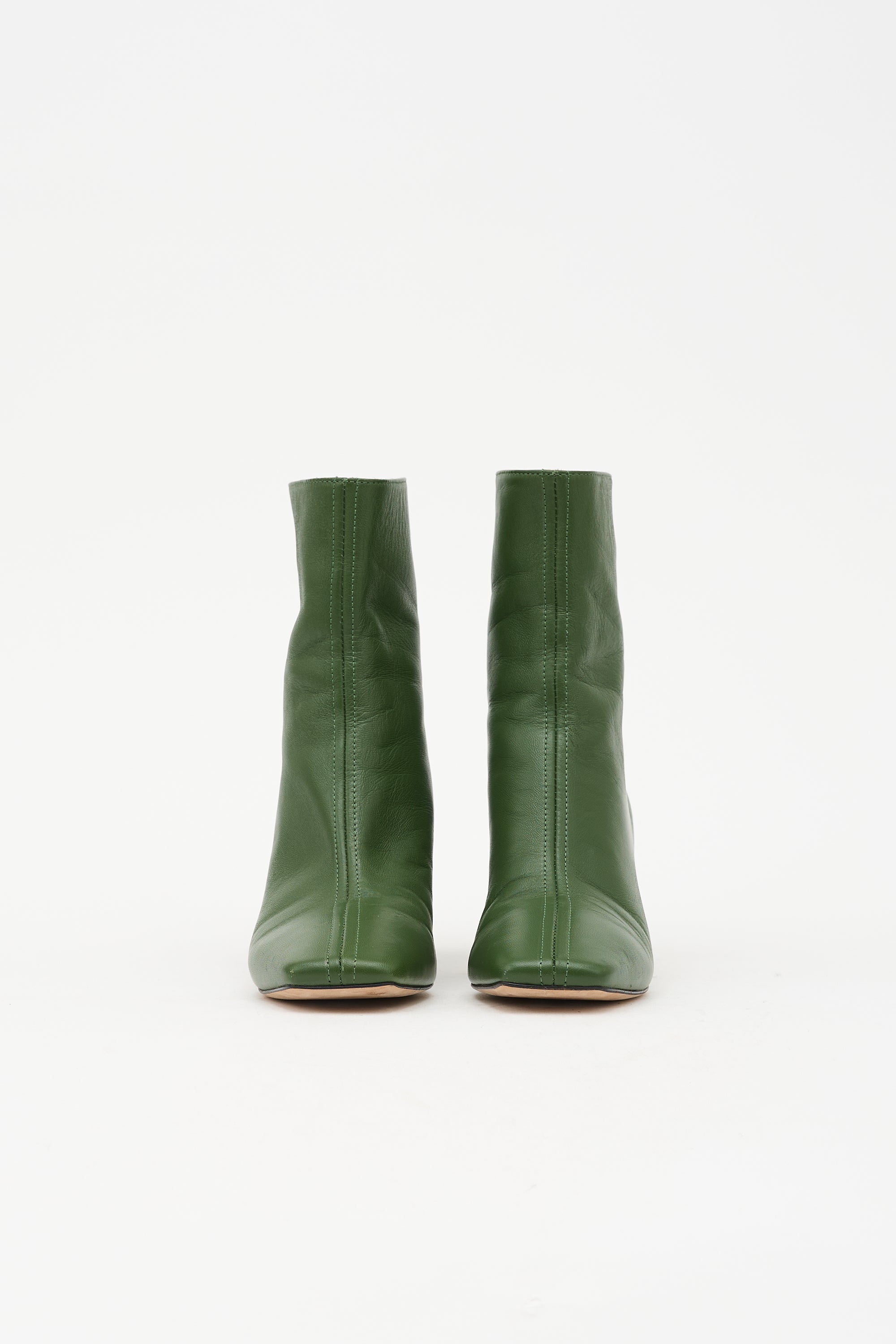 Dear Frances Leather Cube Boot