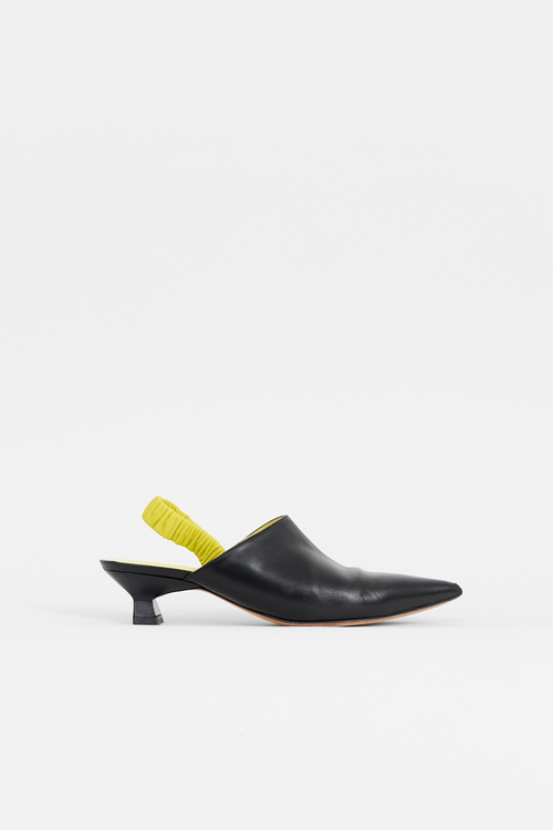 Derek Lam Leather Slingback Mule