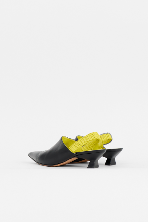 Derek Lam Leather Slingback Mule