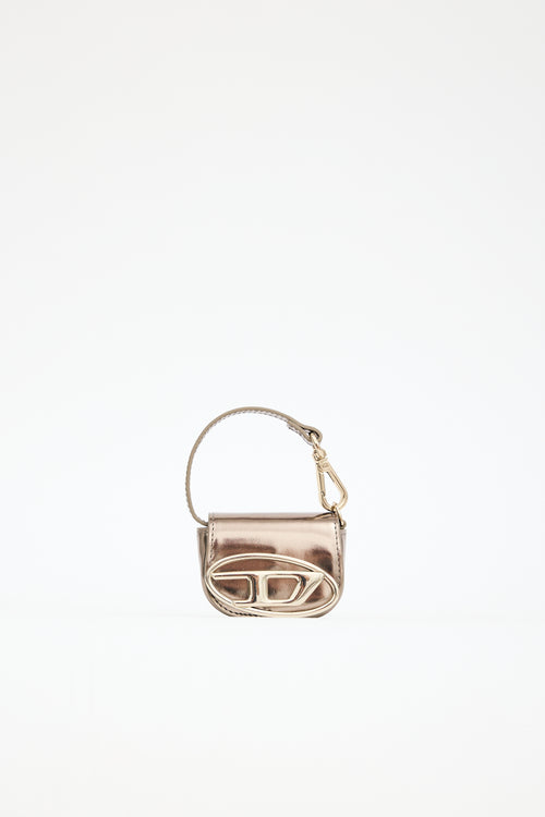 Diesel Patent Leather 1DR XXS Bag Charm