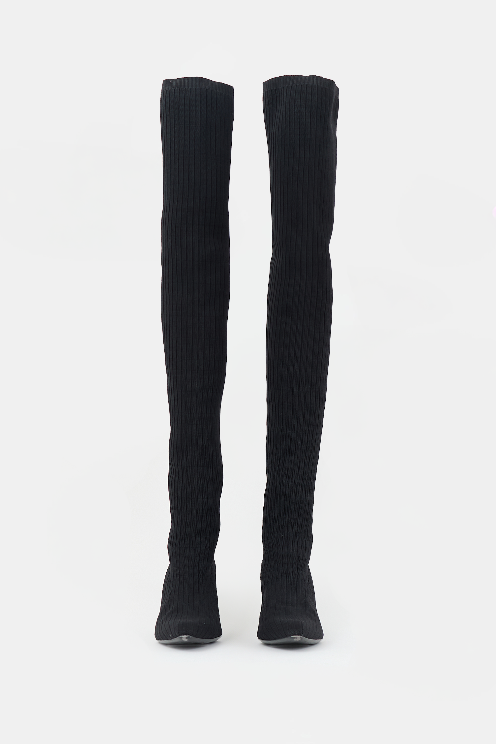 Dion Lee Ribbed Thigh Boot