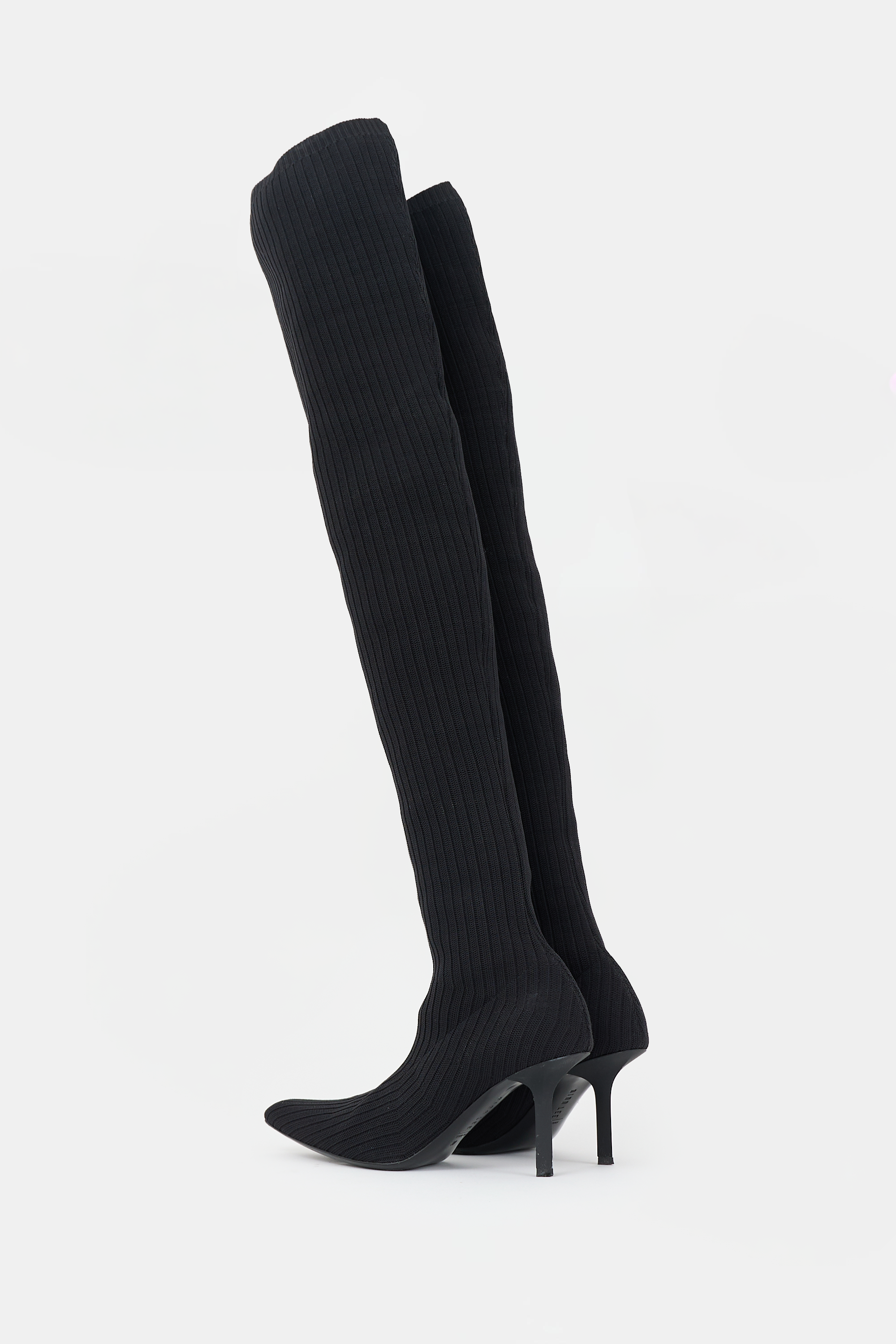 Dion Lee Ribbed Thigh Boot