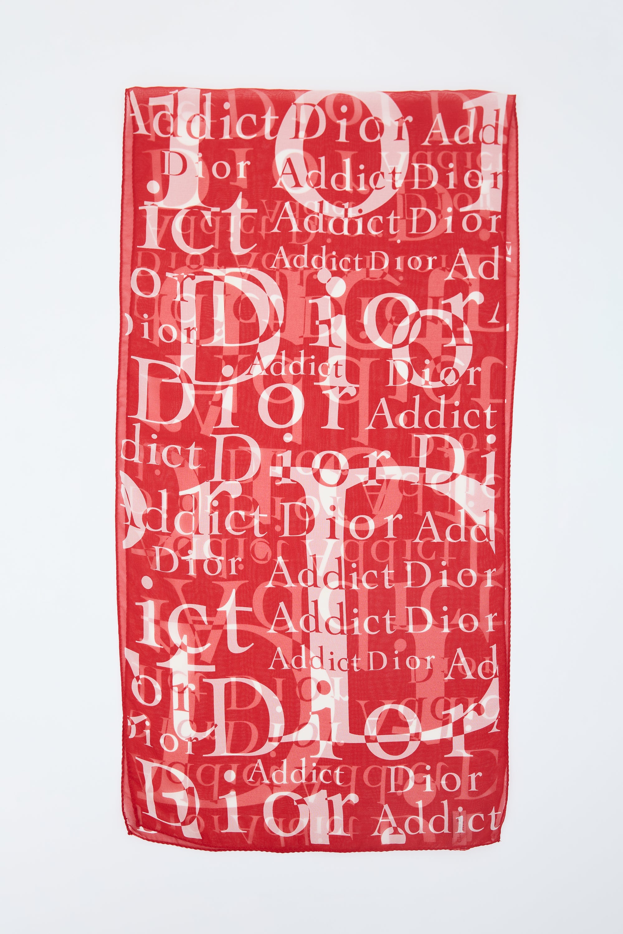 Dior 2000s Silk Addict Scarf