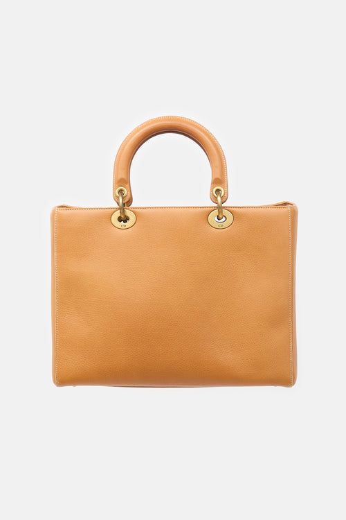 Dior 2003 Leather Large Lady Dior Bag