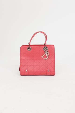 2005 Small Cannage Lock Soft Lady Dior  Bag