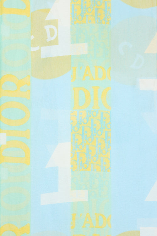 Dior 2005 Silk J'Adore Scarf