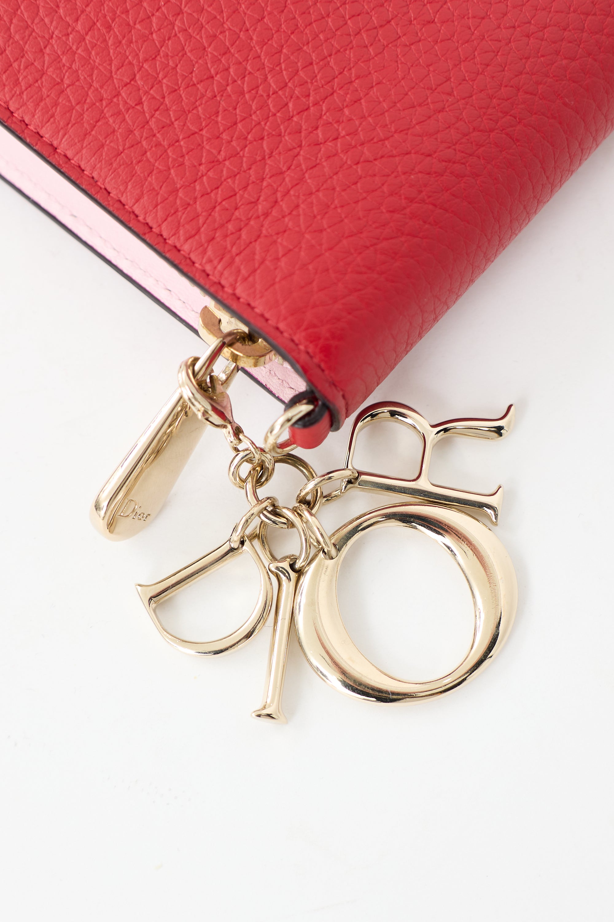 Dior 2015 Leather Long Zip Wallet