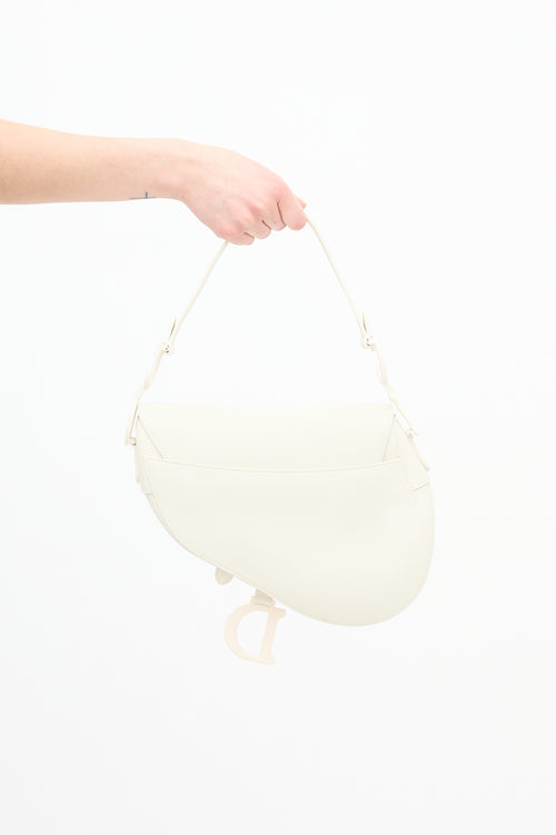 Dior 2019 Ultra Matte Leather Saddle Bag