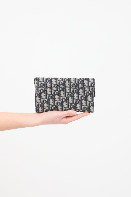 Dior 2021 Oblique Wallet On Chain Bag