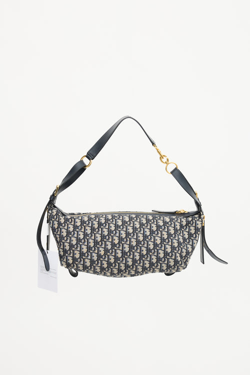 Dior 2025 Oblique Jacquard Medium D-Journey Bag
