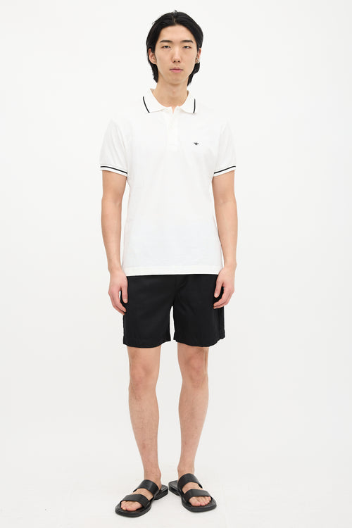 Dior Embroidered Bee Polo